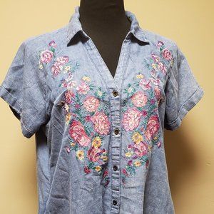 Demin Tunic/Dress Size Large by ODDY